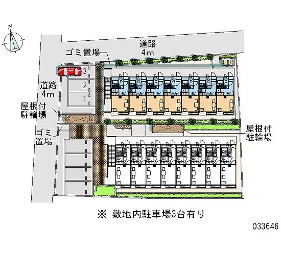 船橋市旭町１丁目 月極駐車場